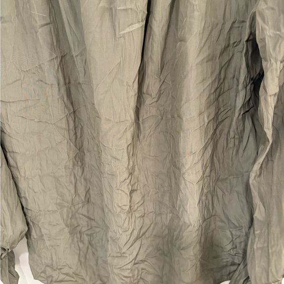 Ramy Brook Olive Green Clara Embellished Slit Sleeve Top Size Small - Picture 12 of 16